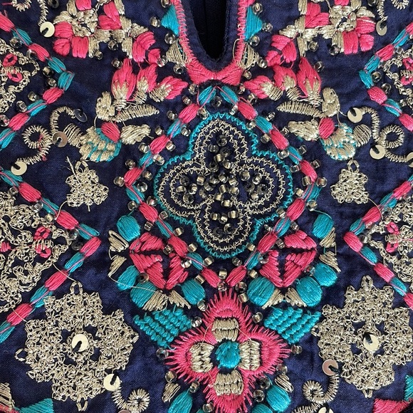 Ricki’s Embroidered Swing dress. Size med - Picture 5 of 6